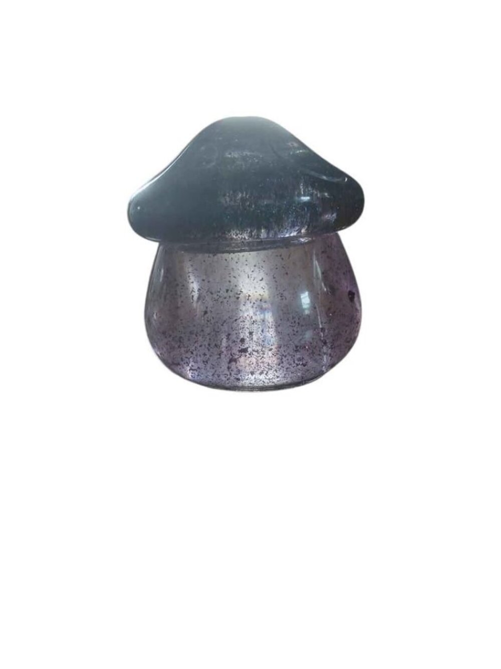 Glitter Mushroom Jar
